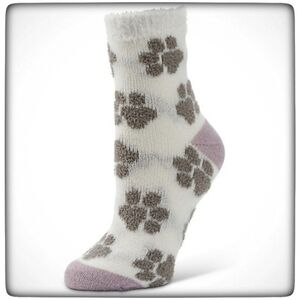 Little Hotties Fireside Pawsome Crew Socks, 1 Pair-Size Women 5-10